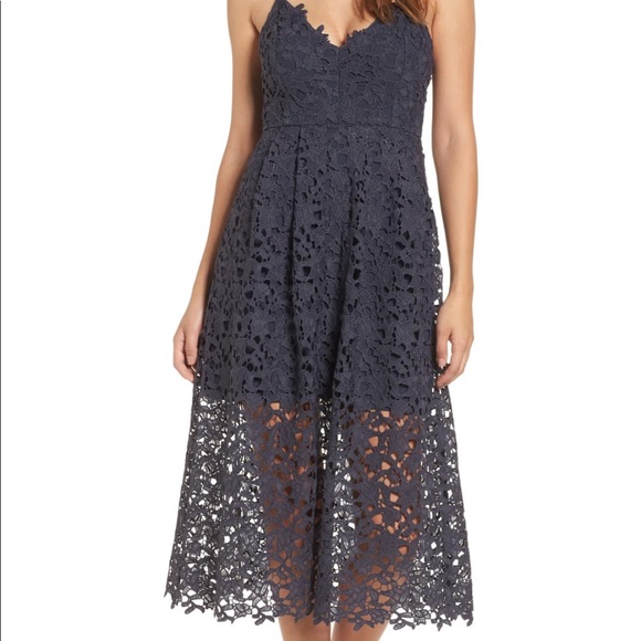 Lace Midi Dress - Picture 2 of 7